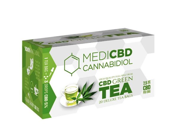 Thé vert 7.5 mg CBD