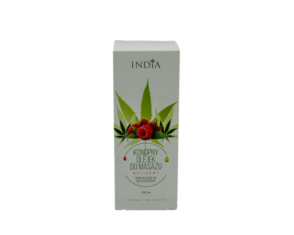 Huile de massage framboise