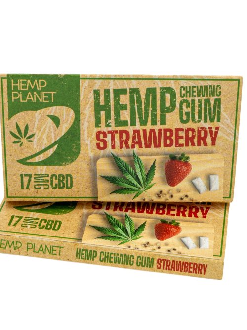Chewing gum CBD Fraise