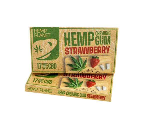 Chewing gum CBD Fraise