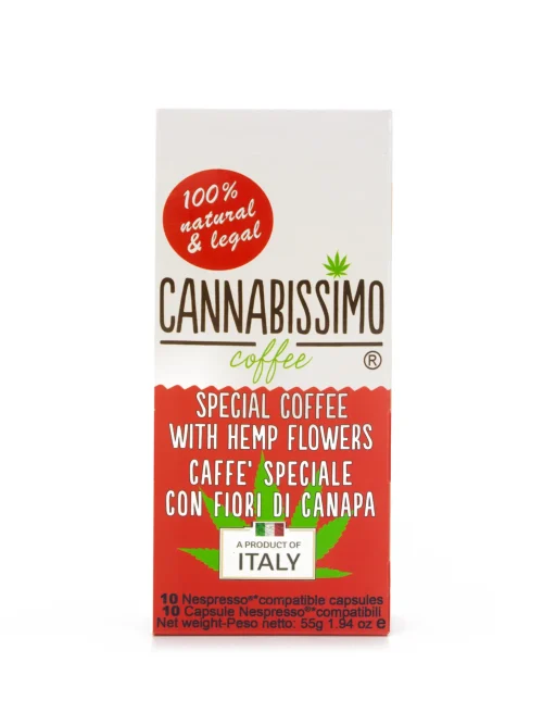 Café CBD Cannabissimo en boite Café CBD Cannabissimo en boite
