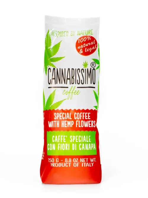 Café CBD Cannabissimo en sachet 250g Café CBD Cannabissimo en sachet 250g