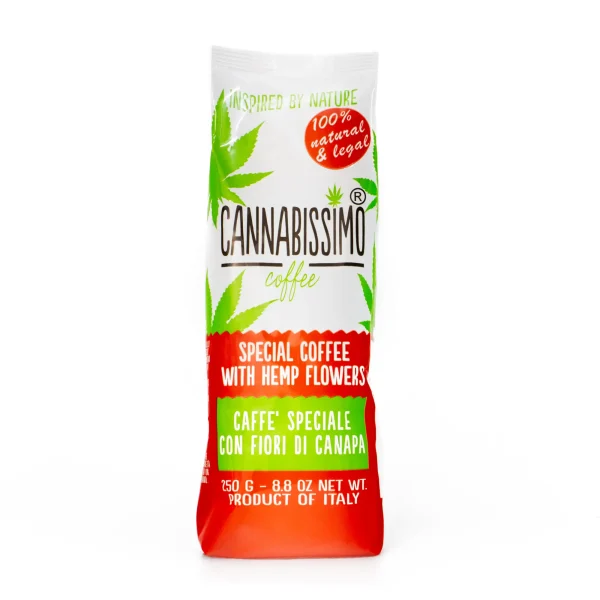 Café CBD Cannabissimo en sachet 250g