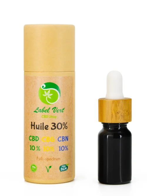 huile 30_ full spectrum 10_CBD 10_CBG 10_CBN huile 30% full spectrum 10%CBD 10%CBG 10%CBN